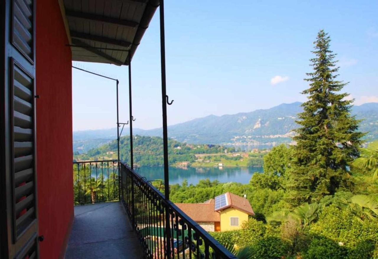 Domus Cusiana Complesso Vista Lago E Piscina Miasino Экстерьер фото